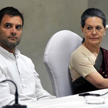 Congress rejects Sonia, Rahul's offer to resign over poll debacle